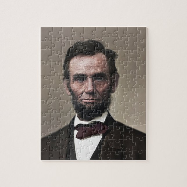 Quebra-cabeça Presidente Abraham Lincoln (Vertical)