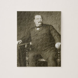 Quebra-cabeça Presidente de Grover Cleveland, 2ò e 24o do Un do