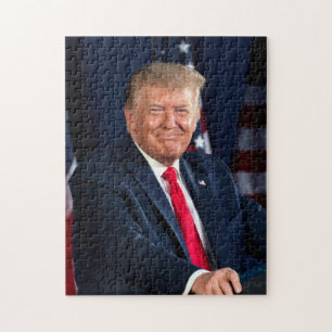 Quebra-cabeça Presidente Donald Trump 4 de julho de 2020 & Sig