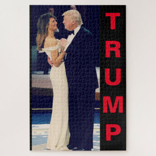 Quebra-cabeça Presidente Trump e Melania Dancing