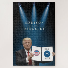 Quebra-cabeça Presidente Trump 🇺 🇸 ✨ Personalidade Patriótica 