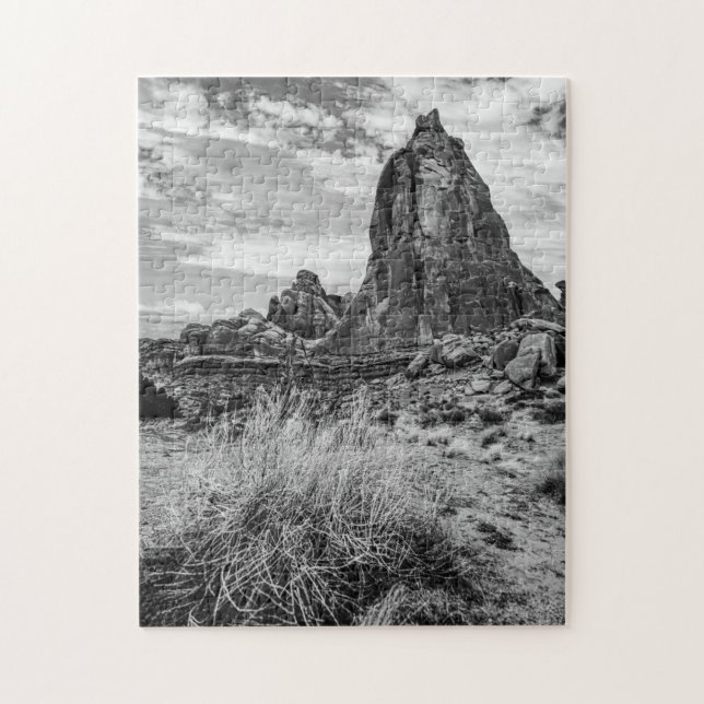 Quebra-cabeça Preto e branco (Vertical)