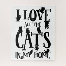 Preto e branco bonitos Eu amo todos os gatos em mi