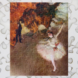 Quebra-cabeça Prima Ballerina, Rosita Mauri por Edgar Degas