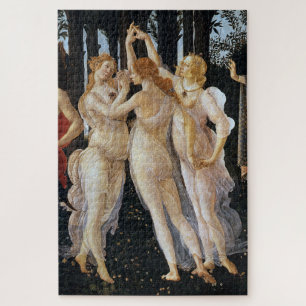 Quebra-cabeça Primavera (detalhe), Sandro Botticelli