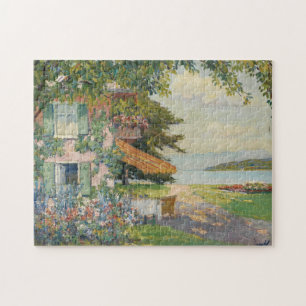 Quebra-cabeça Primavera Garden em Starnberg   Edward Cucuel