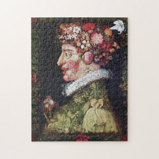 Quebra-cabeça Primavera (La Primavera) Giuseppe Arcimboldo