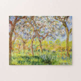 Quebra-cabeça Primavera no Giverny Monet Fine Art