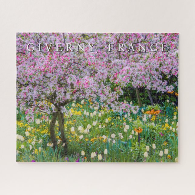Quebra-cabeça Primavera no Jardim de Claude Monet (Horizontal)