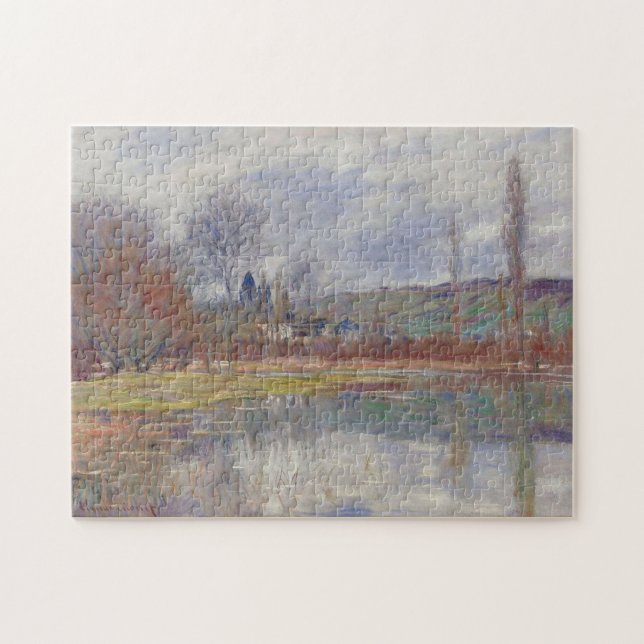 Quebra-cabeça Primavera no Vetheuil Monet Fine Art (Horizontal)