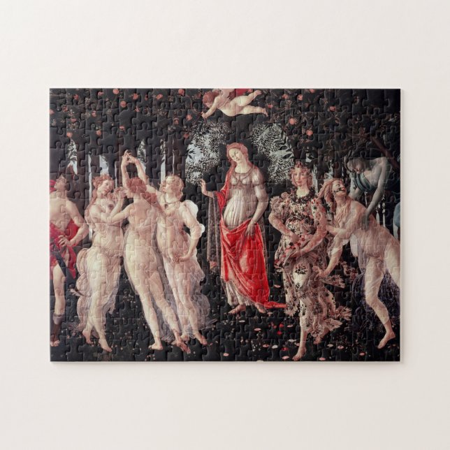 Quebra-cabeça Primavera Primavera Sandro Botticelli Renascença (Horizontal)