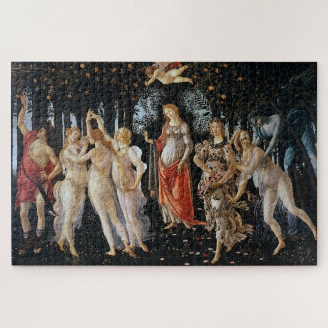 Quebra-cabeça Primavera, Sandro Botticelli (Horizontal)
