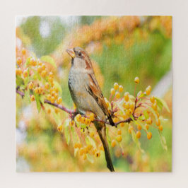Quebra-cabeça Primavera Sparrow