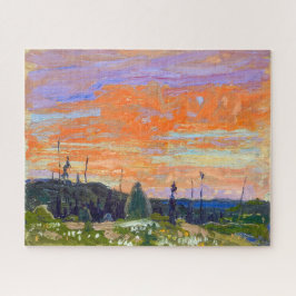 Quebra-cabeça Primavera Sunset, Parque Algonquin | Tom Thomson |