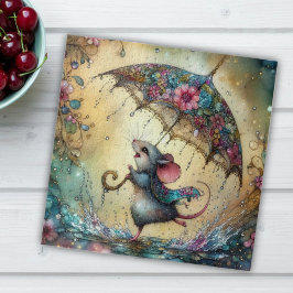 Quebra-cabeça Primavera Whimsical Mouse Cujo Rato é