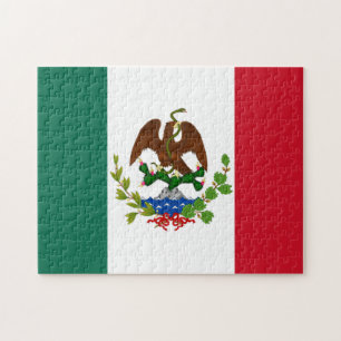 Quebra-cabeça Primeira Bandeira da República Mexicana, México