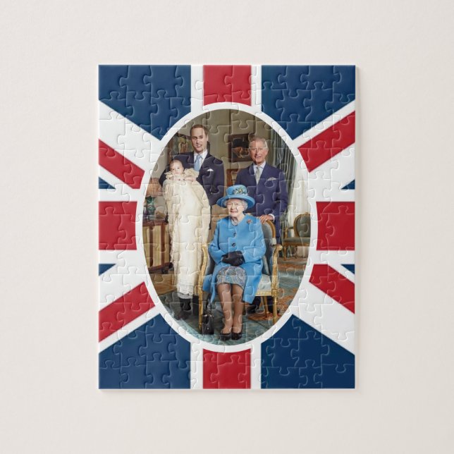Quebra-cabeça Prince George - William & Kate (Vertical)