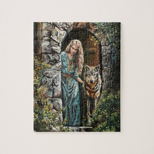 Quebra-cabeça Prince Wolf (Vertical)