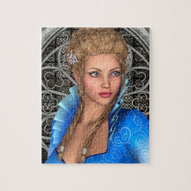 Quebra-cabeça Princesa de Conto de Fadas (Vertical)