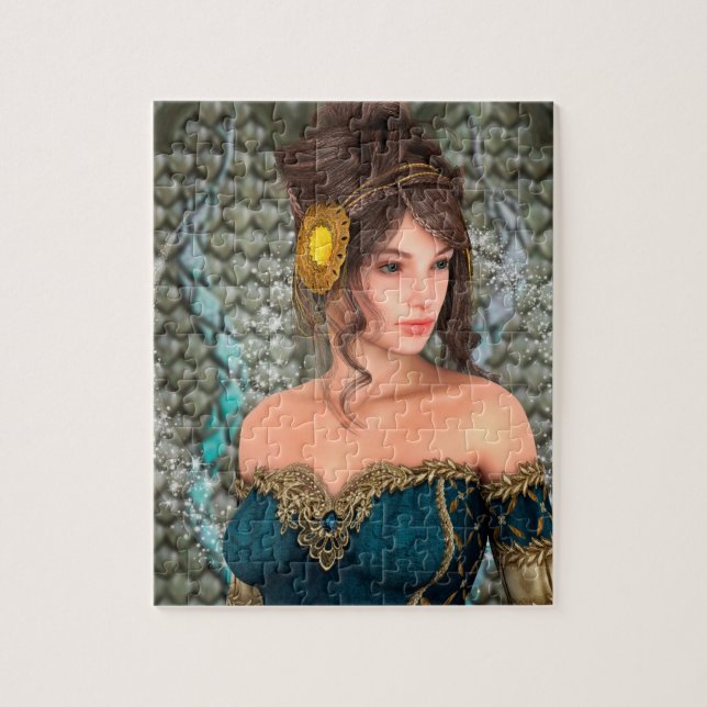 Quebra-cabeça Princesa de Conto de Fadas (Vertical)