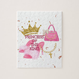 Quebra-cabeça Princesa festa de aniversário
