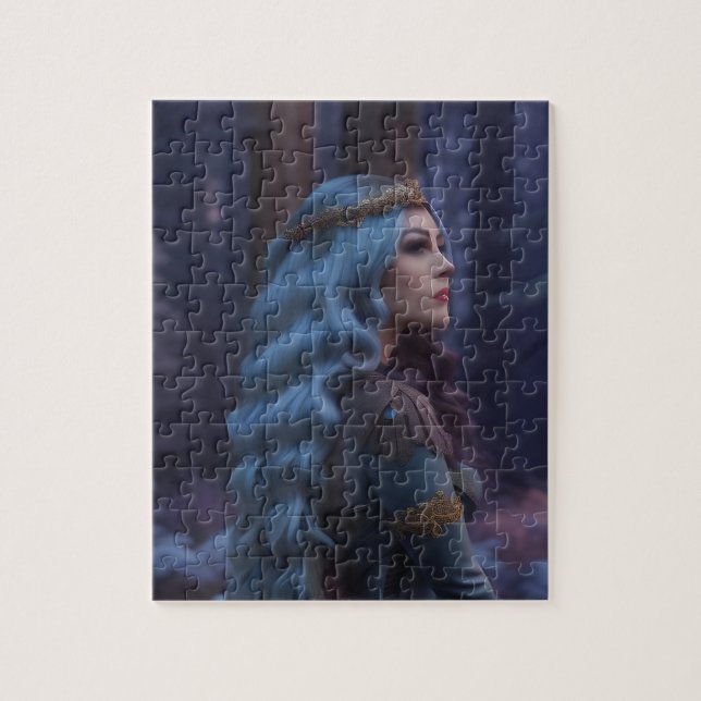 Quebra-cabeça Princesa na Floresta (Vertical)