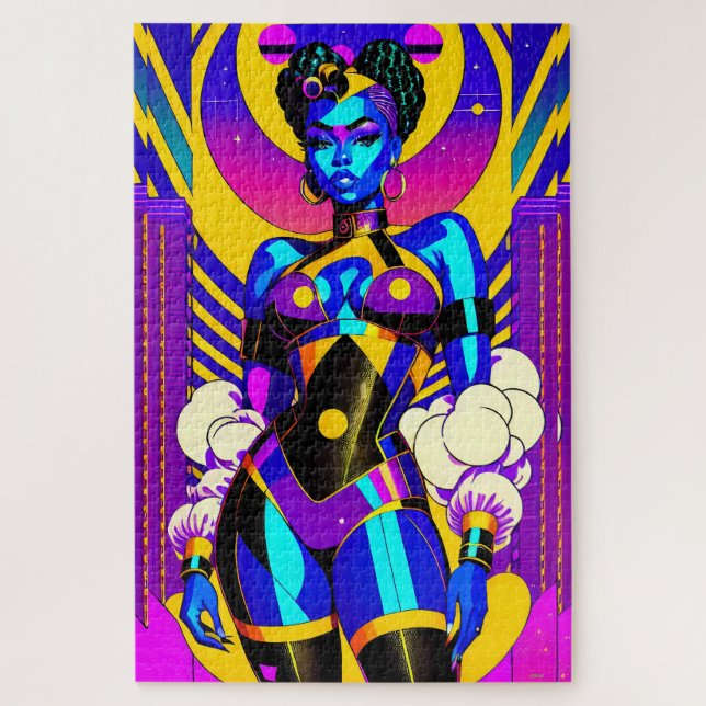 Quebra-cabeça Princesa na Prowl - Ken Gage Art (Vertical)