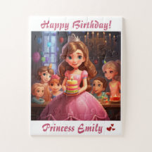 Princesa Personalizada [Nome] Aniversário