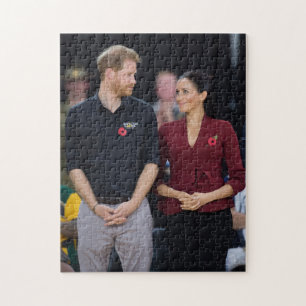 Quebra-cabeça Príncipe Harry e Meghan Markle