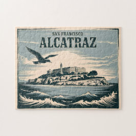 Quebra-cabeça Prisão da Ilha de Alcatraz Viagem a San Francisco