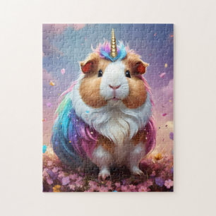Quebra-cabeça Prism Pigtail: O Porquinho-da-índia Unicórnio Radi