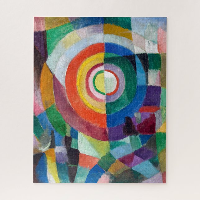 Quebra-cabeça Prismos elétricos n.o 41 | Sonia Delaunay | (Vertical)