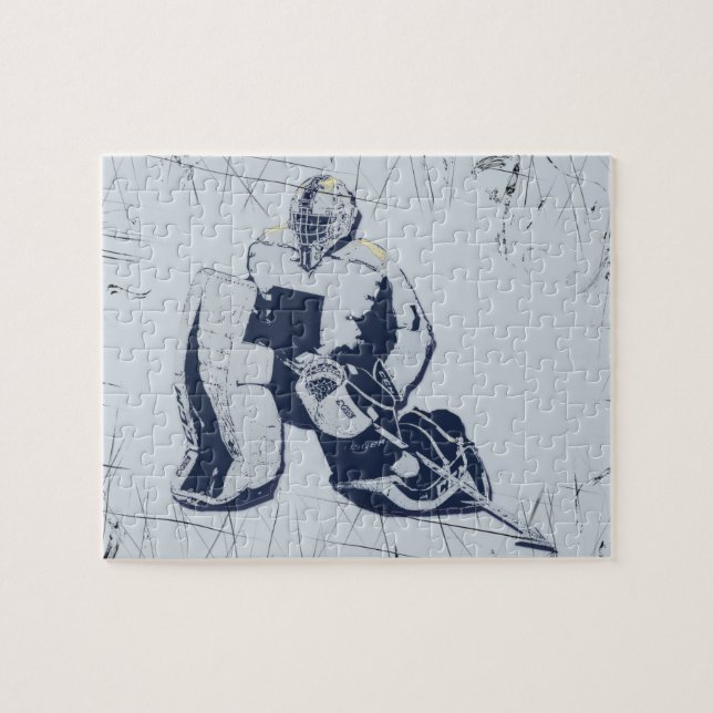 Quebra-cabeça Pro Goalie - Ice Hockey Goalie (Horizontal)