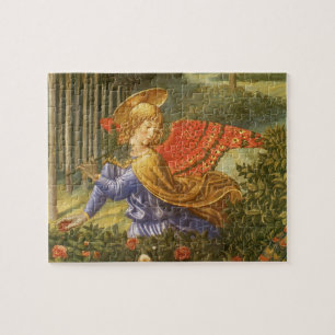 Quebra-cabeça Procissão dos Magos Anjo por Benozzo Gozzoli