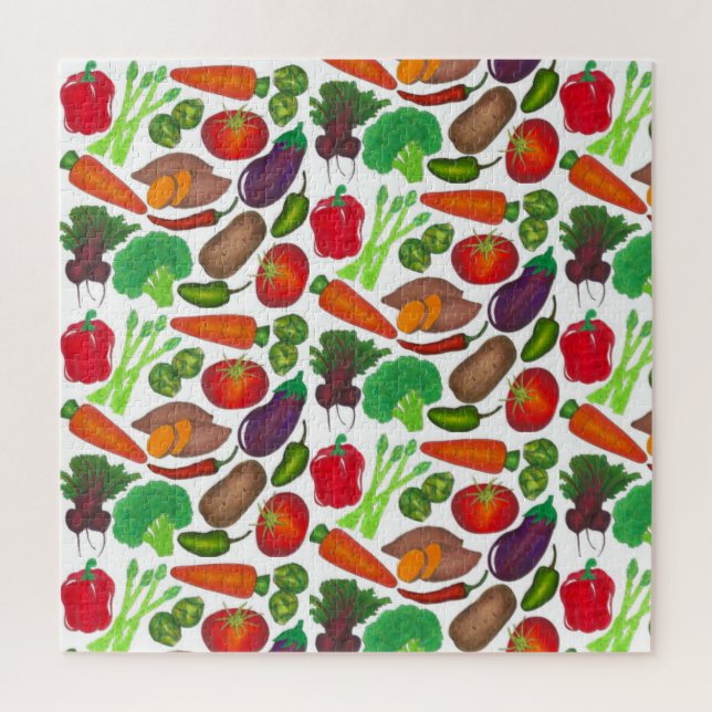 Quebra-cabeça Produtos Hortícolas de Produção de Cereais (Vertical)