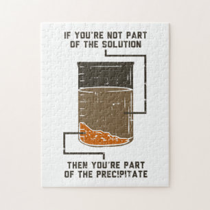 Quebra-cabeça Professor de Ciência em Solução de Química Engraça