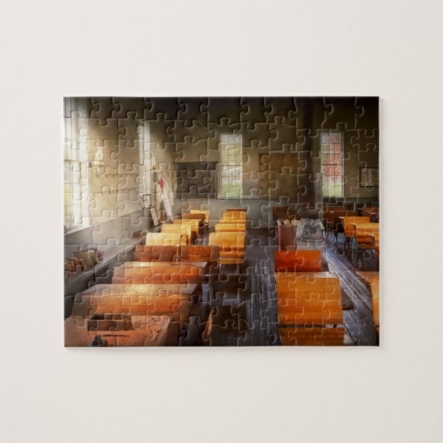 Quebra-cabeça Professor - Sala de aula do patrimônio (Horizontal)