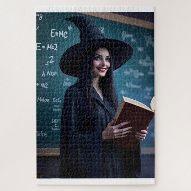 Quebra-cabeça Professora de Ciências Testemunhas - Sala de aula  (Vertical)