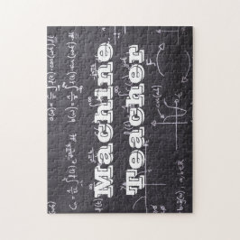 Quebra-cabeça Professora de Máquina