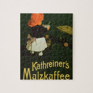 Quebra-cabeça Propaganda de poster para 'o malte Coffee de