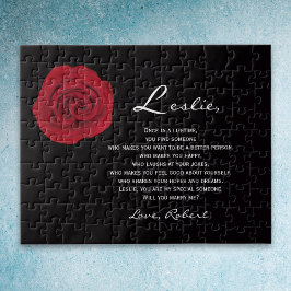 Quebra-cabeça Proposta de Casamento exclusiva você me Casado Que