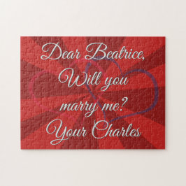 Quebra-cabeça Proposta Você Vai Me Casado Desafio