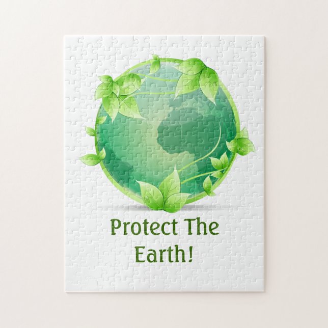 Quebra-cabeça Proteger a Terra (Vertical)