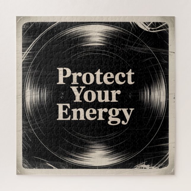 Quebra-cabeça Proteja Sua Energia (Vertical)