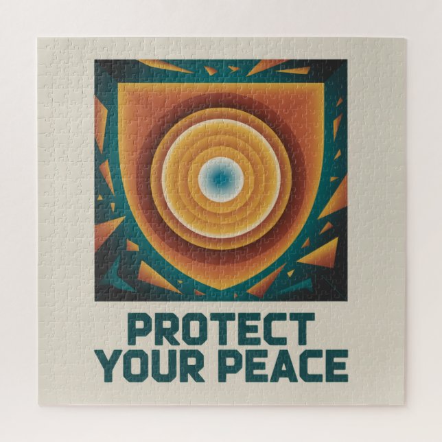 Quebra-cabeça Proteja Sua Paz (Vertical)