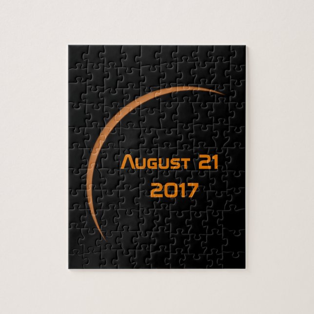 Quebra-cabeça Próximo do Máximo 21 de agosto de 2017 Eclipse Sol (Vertical)