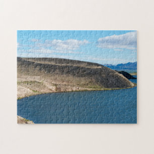 Quebra-cabeça Pseudo-crateras do lago Myvatn - Islândia