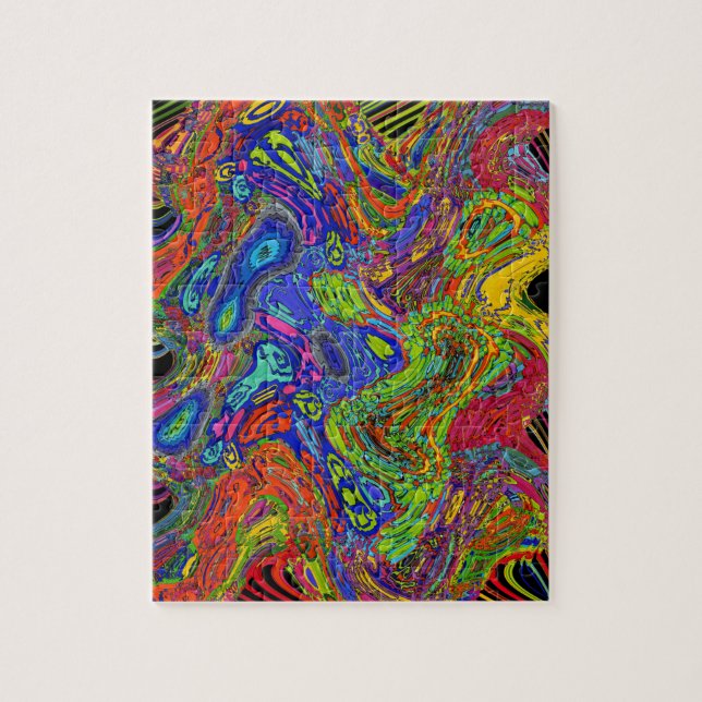 Quebra-cabeça Psicodélico (Vertical)