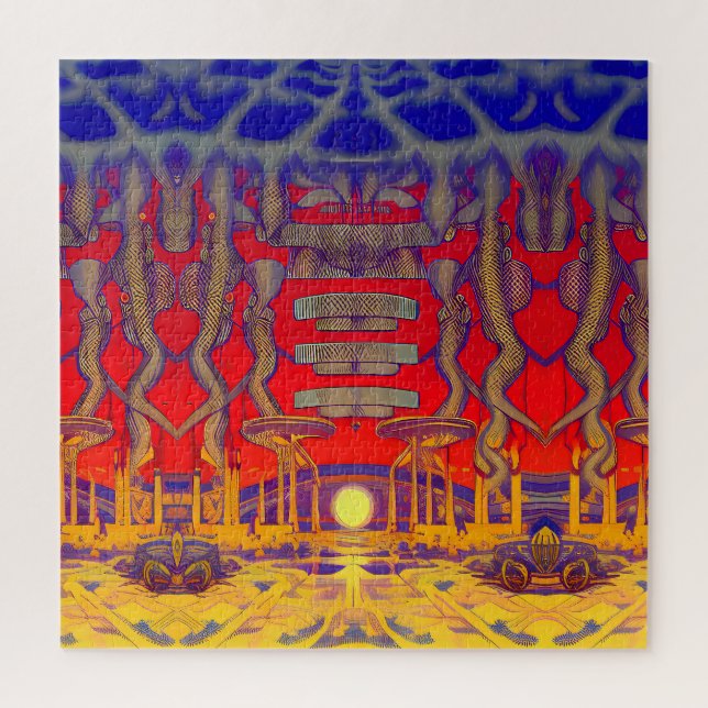 Quebra-cabeça Psychedelic Dreamland (Vertical)