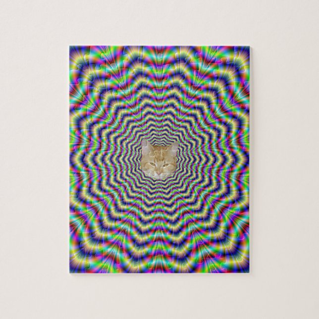 Quebra-cabeça Psychedelic Web Star (Vertical)